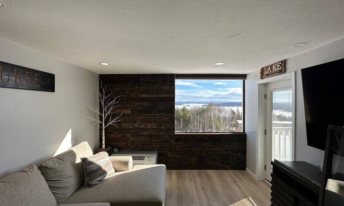 Weirs Beach Condo | Cedar Lodge 305. 2 bedroom condo with Lake Winni views!