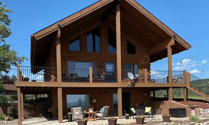 Bigfork Cabin | Cedar & Sky Retreat- Rustic Lakeview Cabin