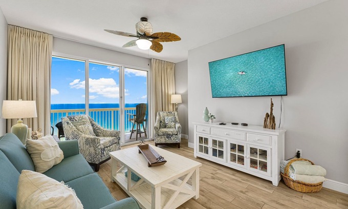 Miramar Beach Condo | CELADON BEACH ~ GULF FRONT Bedroom! ~ Free Beach Service! ~2 Bedrooms w/Bunk Room & 2 Baths