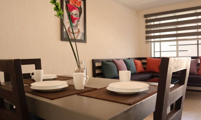 San Pedro Tlaquepaque Apartment | Centenario 203 Wifi> TV> Keyless> Wash/Dryer
