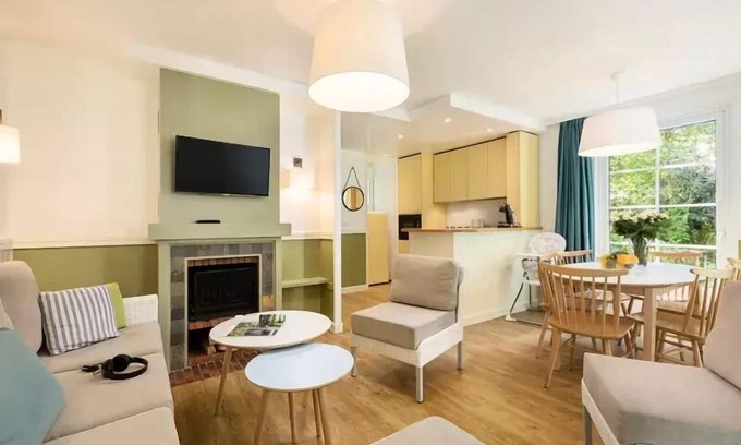 Chamouille House | Center Parcs - Lac d'Ailette ski area - 4 Room Cottage 6 People Premium