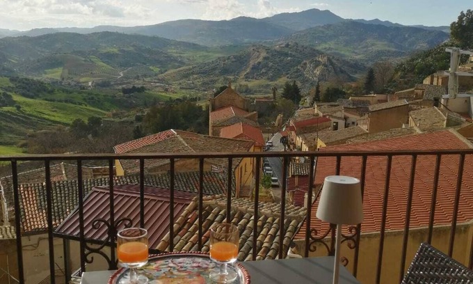 Leonforte House | Center Sicily house with panoramic terrace CIN IT086011C2PMHSZL62