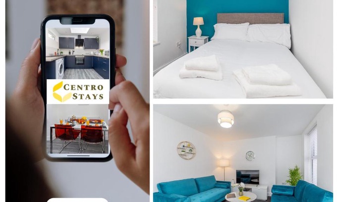 Northampton House | Central 2 to 3BR House, Free Parking, Ideal for Long Stays, Work Crews & Family Trips