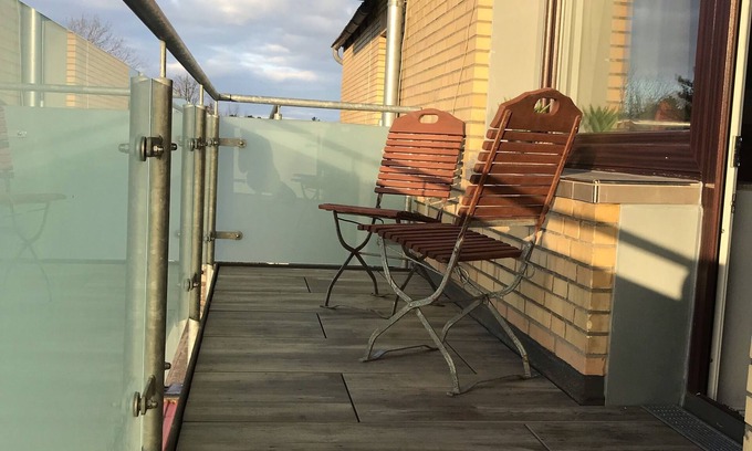 Bad St. Peter-Ording Apartment | Central apartment in the Bad district directly opposite the beach clinic