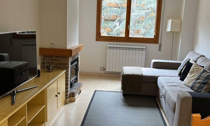 Jaca Apartment | Central Apartment in Jaca with Pool, Terrace, and Covered Parking