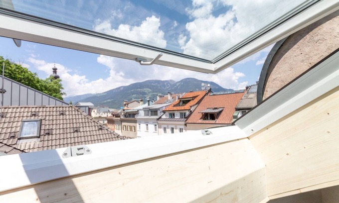 Brunico Apartment | Central Attic city view and with private parking