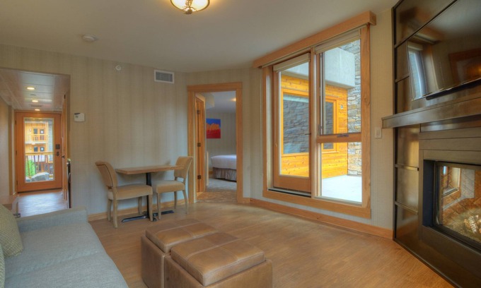 Banff Condo | Central Banff Rockies Suite | Rooftop Hot Pools!
