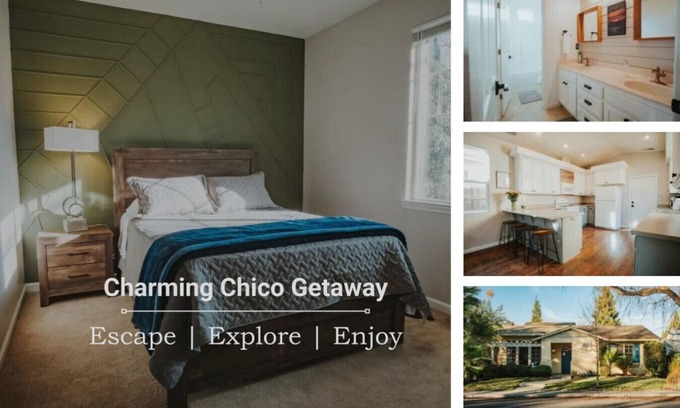 Chico House | Central Coziness - Steps from Chico's Hub