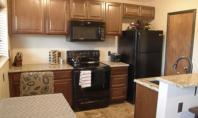 Fairplay Condo | Central Fairplay Condo - granite counters, heated floors - STR permit#2022013136