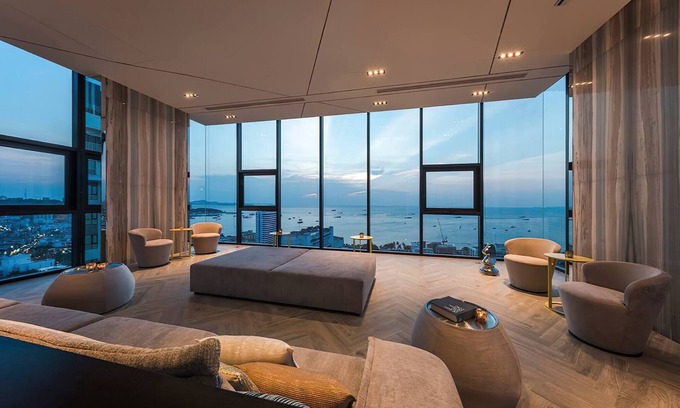 Pattaya Bay Condo | Central Pattaya Fully Equipped Condo Next to Beach