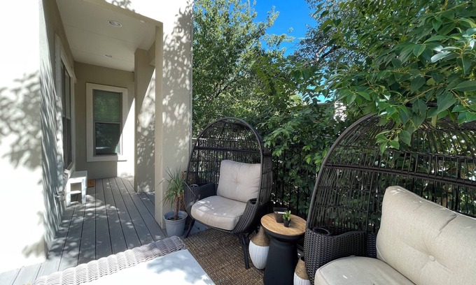 Barton Heights Condo | Central Stay for Everything in Austin, Texas. Modern Comfort Meets Local Charm.