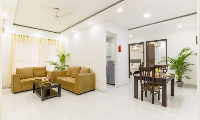Gurugram Apartment | Central Stay, Medical Ease 2BHK