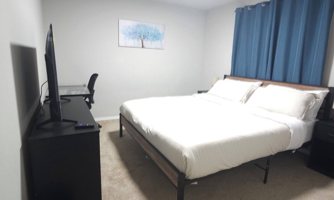 Spokane House | Centrally located Comfort Bedroom designed to deliver tranquility and relaxation