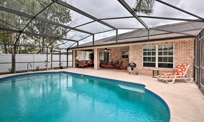 Deltona Lakes House | Centrally Located Deltona Home with Pool & Yard