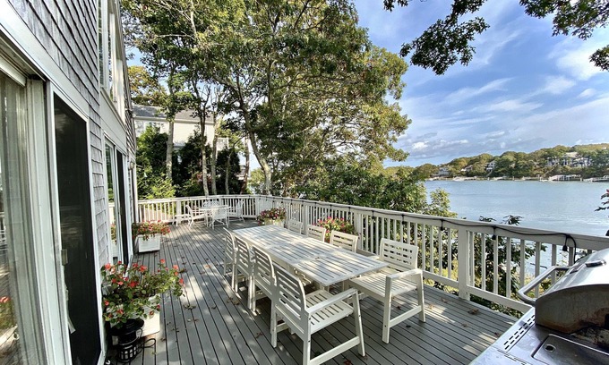 Summersea House | Centrally-Located New Seabury Waterfront: Aug 27 to 29 At 45% Off!