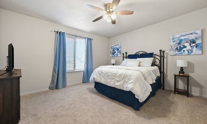 Lubbock House | Centrally Located with Strong Wi-Fi