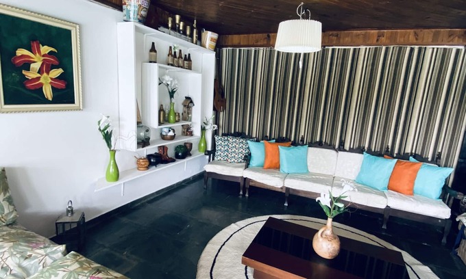 Juquitiba House | Chácara com Piscina Vista da Natureza