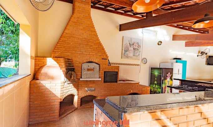 Sao Pedro House | Chácara em São Pedro com Piscina e Churrasqueira