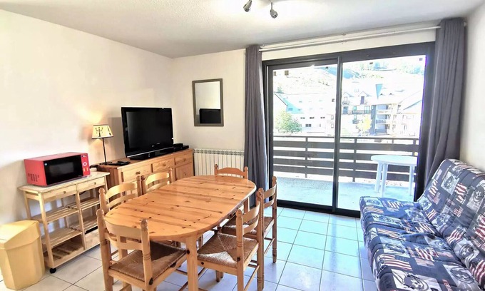 Reallon Apartment | Chabrieres Residence - Beautiful 2 bedroom apartment for 6 beds in Réallon