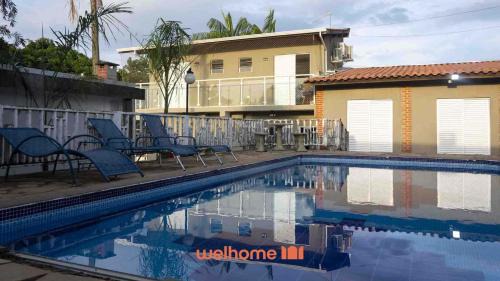 Socorro House | Chacara em Socorro com Piscina e Churrasqueira