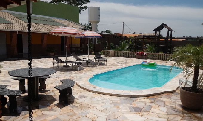 Olimpia House | Chacara Estancia 3J, Heated Pool, 4 suites, tranquility and perfect peace.