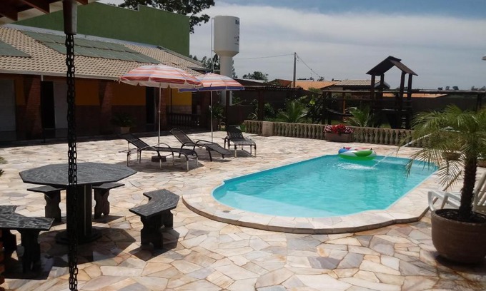 Olimpia House | Chacara Estancia 3J piscina aquecida