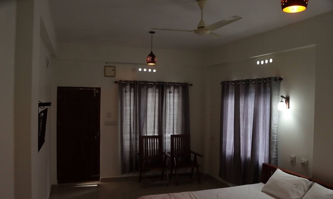 Alwaye House | Chael Airport Residency Double Room Non AC,Nedumbbassey,Cochin