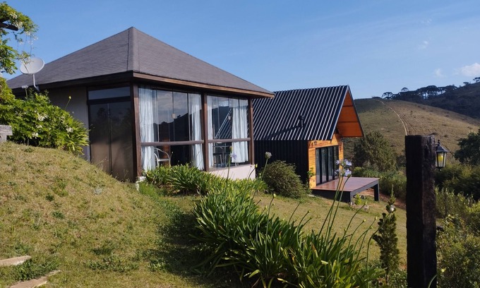 Campos do Jordao Ski Chalet | Chalé Acima das Nuvens, 5km do Centro Turístico