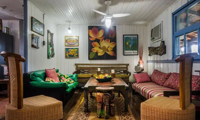 Garopaba Ski Chalet | Chalé Aconchegante na Beira do rio e 100 mts do mar