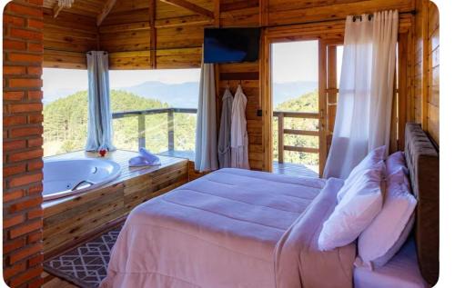 Aguas Mornas Ski Chalet | Chalé alecrim Rancho Queimado