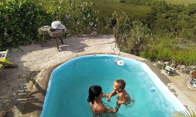 Alto Paraiso de Goias Ski Chalet | Chalé Rossignol 1. Vista Linda em Meio ao Cerrado