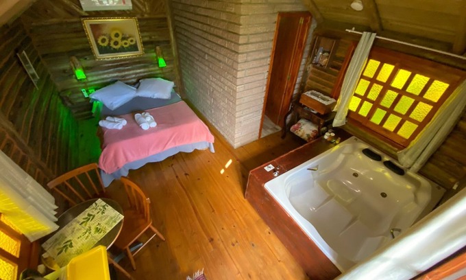 Praia Grande Ski Chalet | Chalé Saíra - Eco.hospedagem. Sinta a Natureza Imerso em paz e Tranquilidade