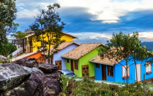 Lavras Novas Cabin | Chales Quinteto de Cores