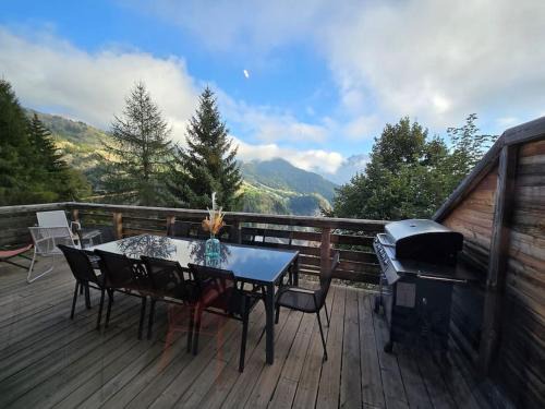 Huez-en-Oisans Ski Chalet | Chalet 10p sauna spa superbe vue