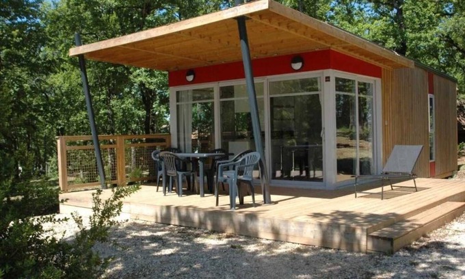 Saint-Cirq-Lapopie Ski Chalet | Chalet 3 étoiles - Piscine - efchcc