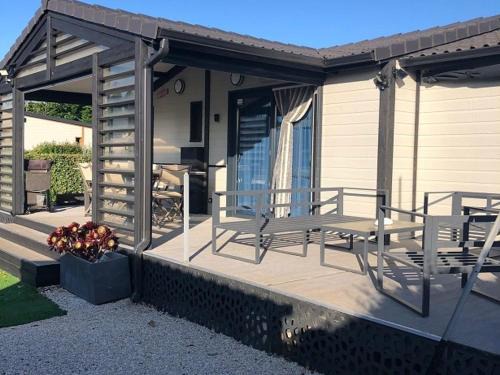 Pomerols Ski Chalet | Chalet 3 Chambres avec Piscines, Clim et Proximité Plages à Pomérols - FR-1-783-13