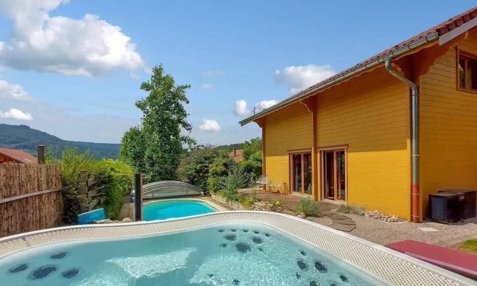 Rupt-sur-Moselle Ski Chalet | Chalet 3 Vallées - 6pers - Swimming pool & SPA - High Standing