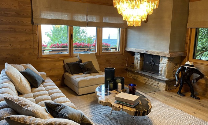 Crans-Montana Ski Chalet | Chalet 7/Luxury Chalet with cinema room.