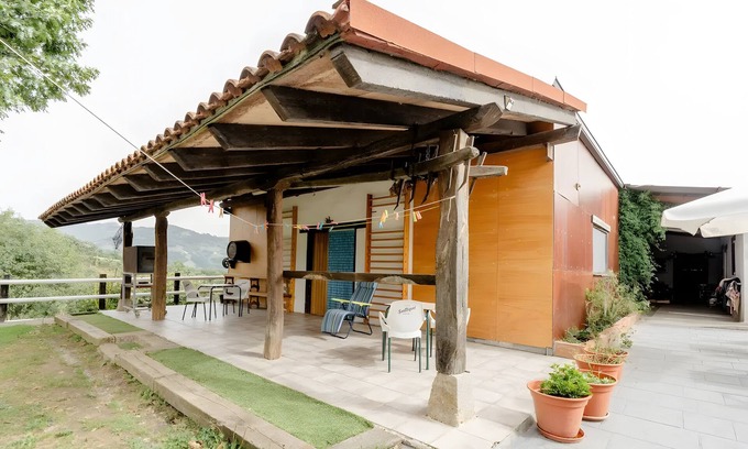 Lazkao Other | Chalet 'Alarpe Aterpetxea' with Mountain View, Shared Terrace and Shared Garden