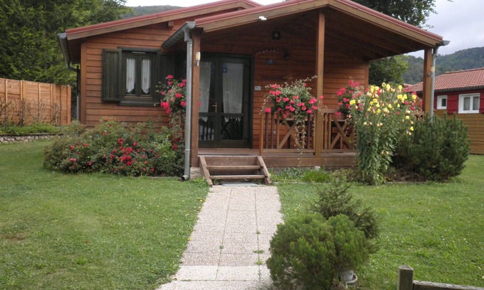 Ranspach Ski Chalet | Chalet ALOYA in a campsite with swimming pool, Hamamm, Sauna, etc.