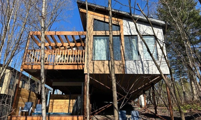 Pont-Rouge Ski Chalet | Chalet Arianna, private Spa, Pont-Rouge