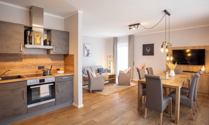 Hohegeiß Apartment | Chalet Bergzeit Wohnung 7
