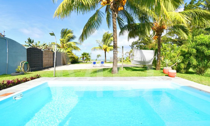 Surinam House | Chalet Cardinal, private pool and lonely beaches