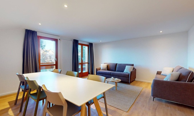Salins Apartment | Chalet de l'Ours VIEW & NATURE Appart Pregny 8 per