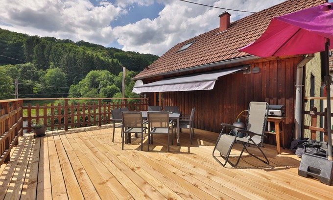 Soultzeren Ski Chalet | Chalet du Tanet in Soultzeren for 7 people spa sauna