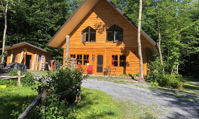 Scott Ski Chalet | Chalet en bois rond