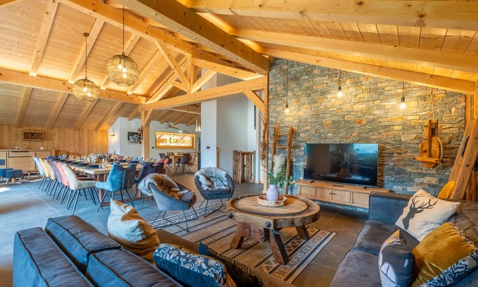 Entremont Ski Chalet | Chalet “Ferme d’Aimé”, near stations