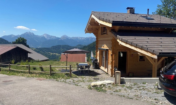 Le Bouchet-Mont-Charvin Ski Chalet | Chalet Dans les Aravis 1200 m Daltitude Avec spa Priver