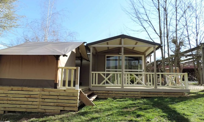 Saint-Paul-de-Vezelin Ski Chalet | Chalet geeignet für Personen mit eingeschränkter Mobilität 4 Personen