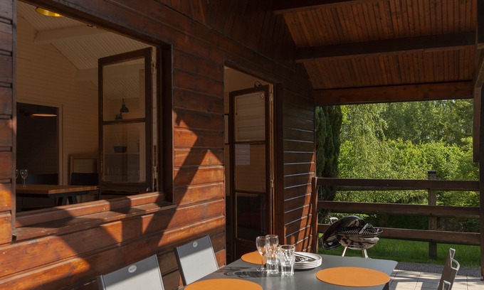 Auquainville House | chalet-gîte 4 pers. Normandy Heated swimming pool from mid-May to September